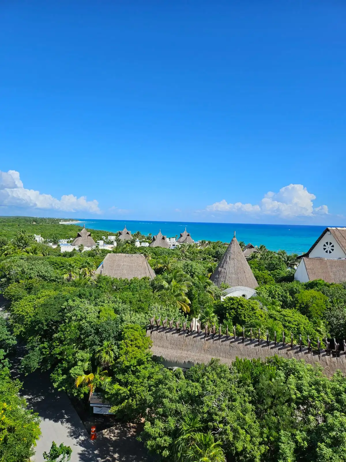 Vista aérea de Tulum, México — Wayak Apartments